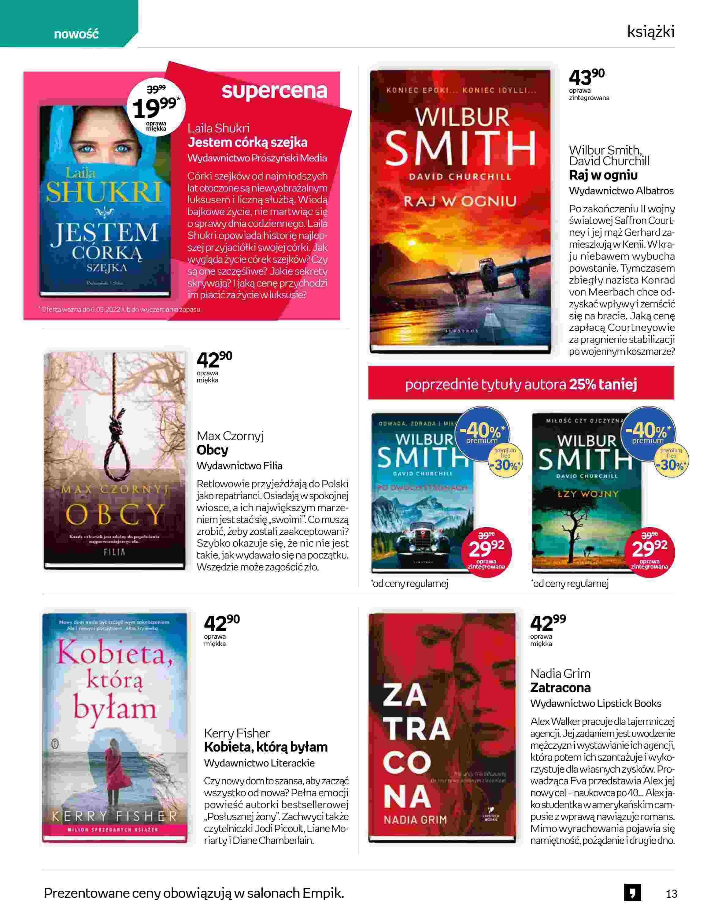 Gazetka promocyjna empik str. 13