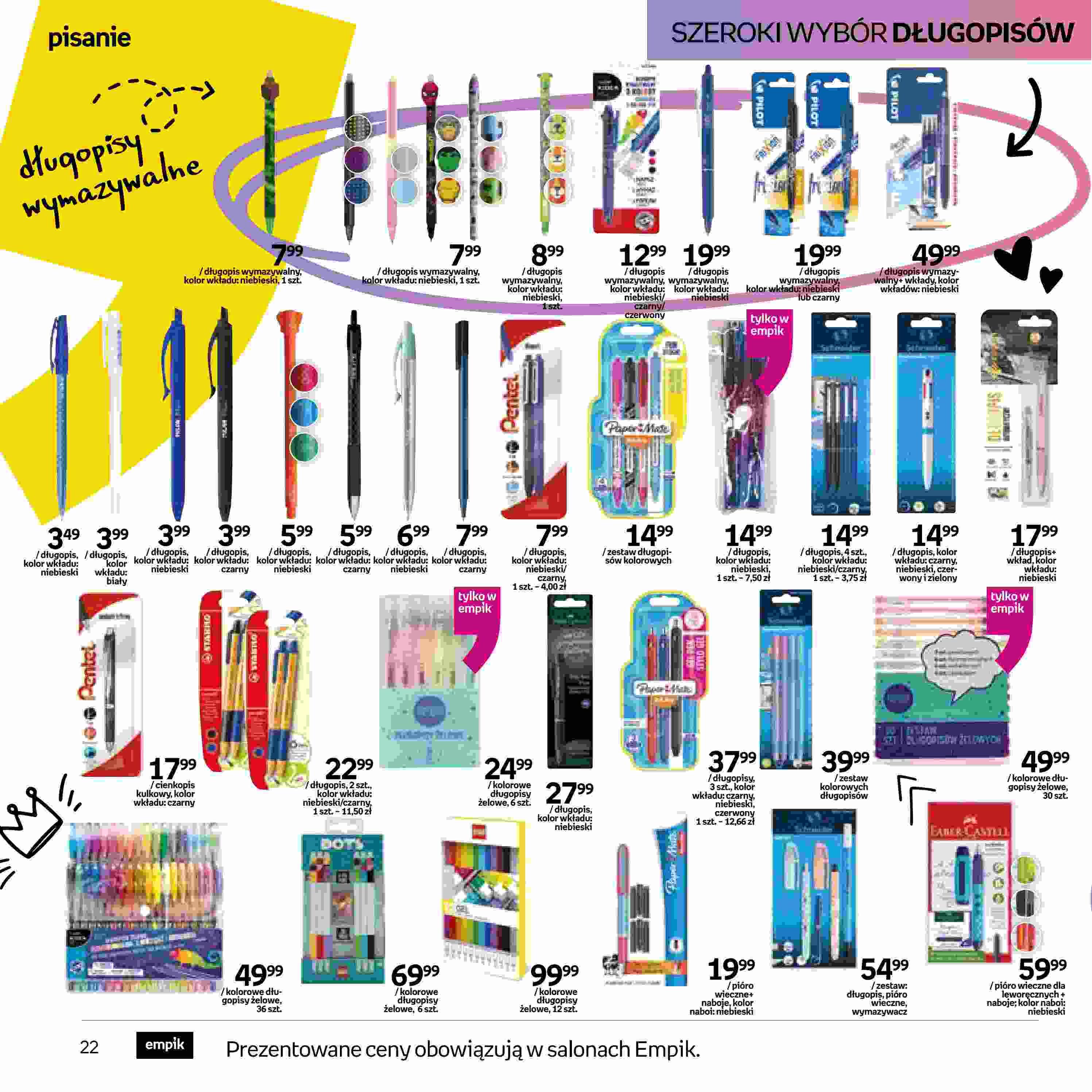Gazetka promocyjna empik str. 22