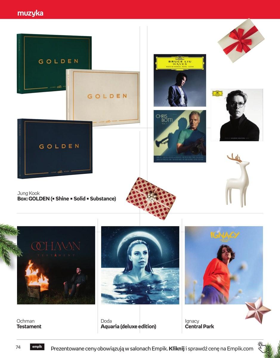 Gazetka promocyjna empik str. 74