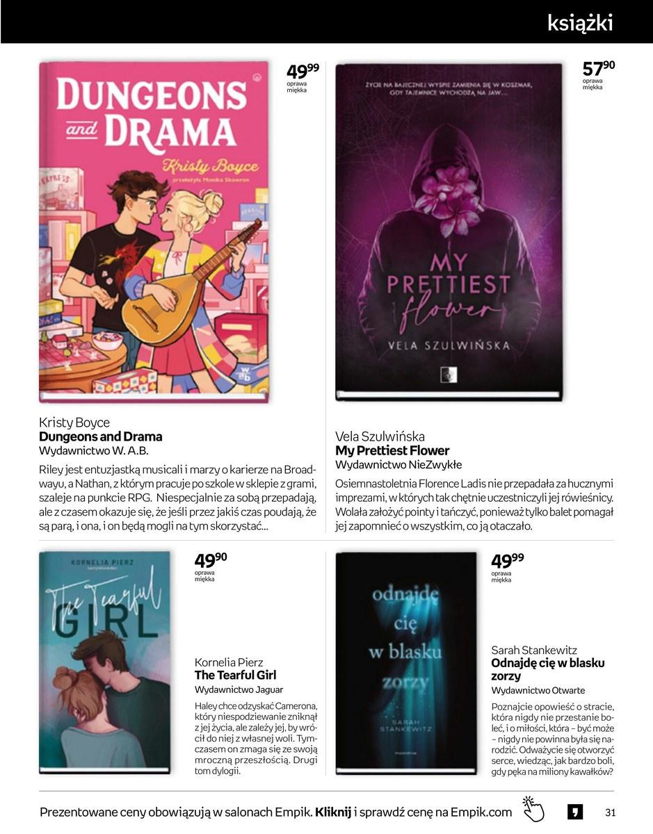 Gazetka promocyjna empik str. 31