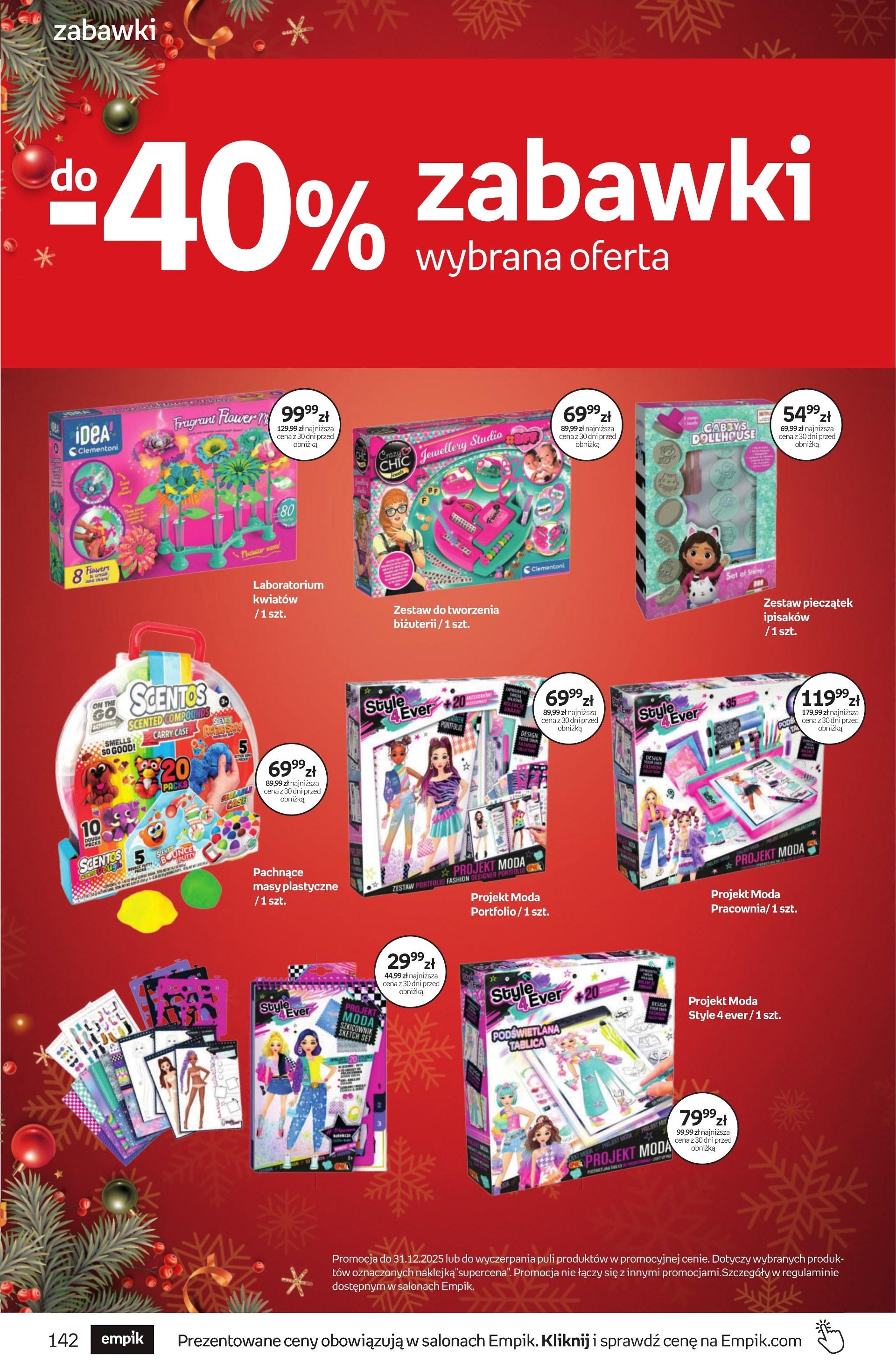 Gazetka promocyjna empik str. 142