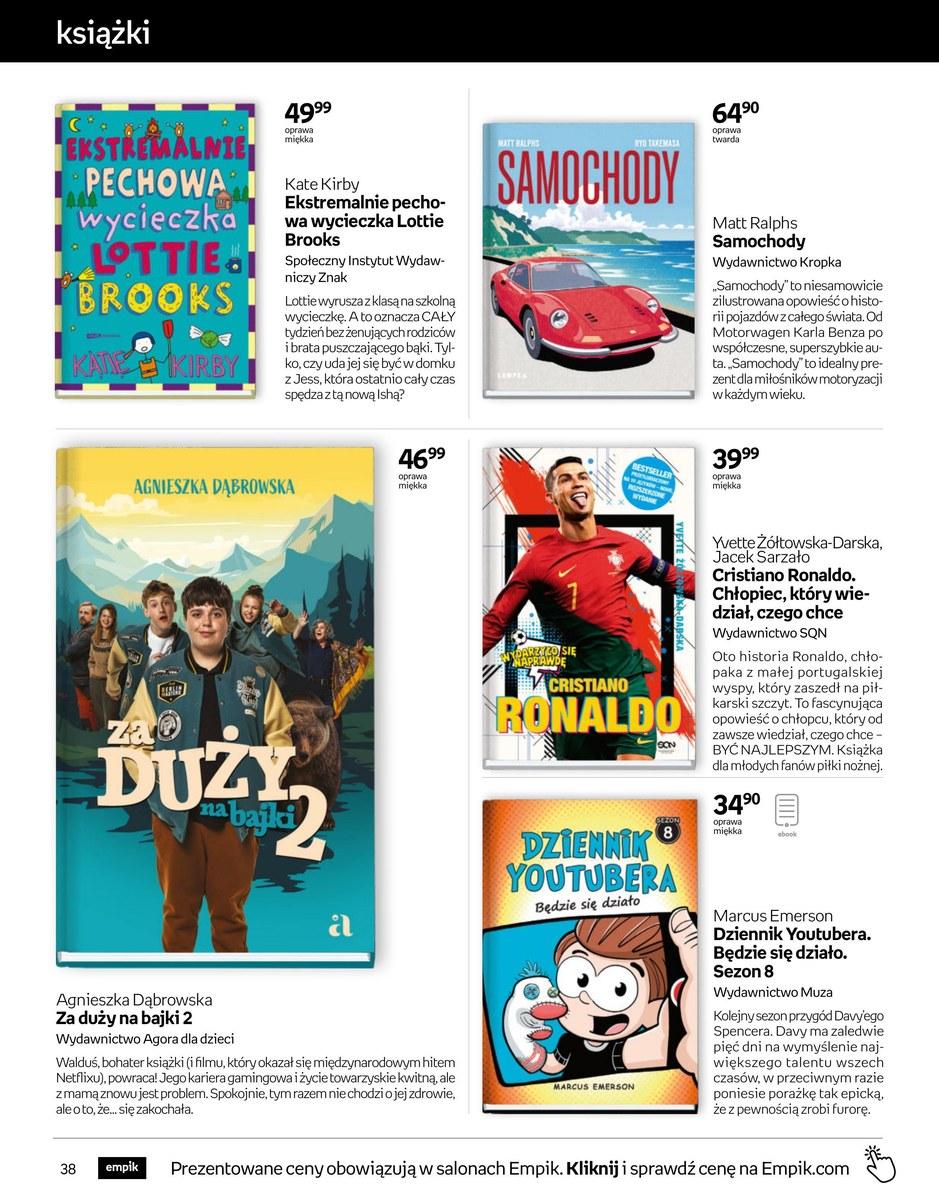 Gazetka promocyjna empik str. 38