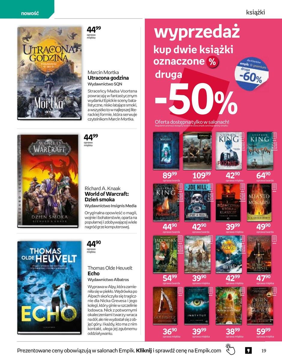 Gazetka promocyjna empik str. 19