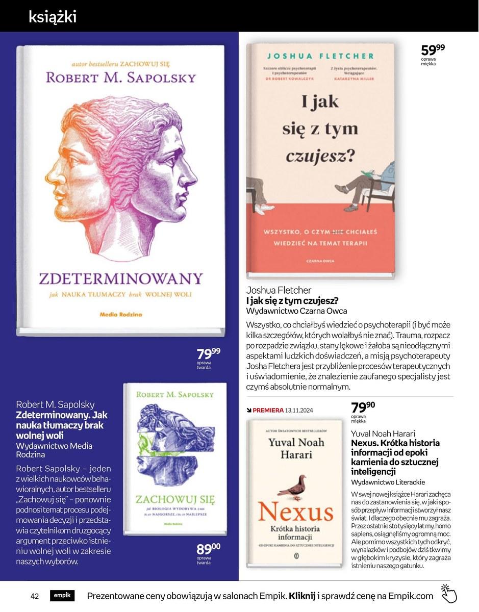 Gazetka promocyjna empik str. 42