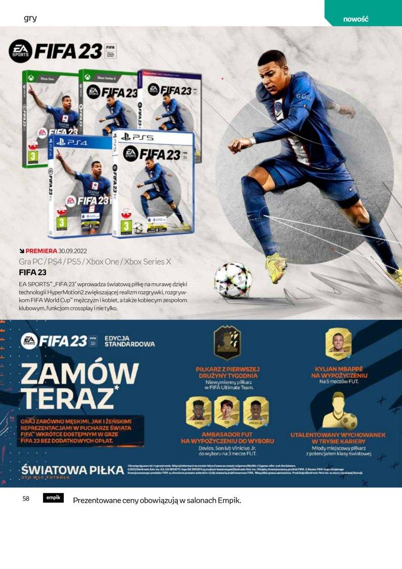 Gazetka promocyjna empik str. 58