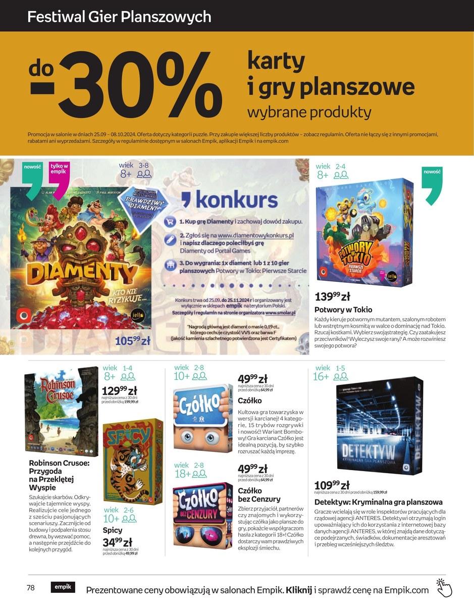 Gazetka promocyjna empik str. 78