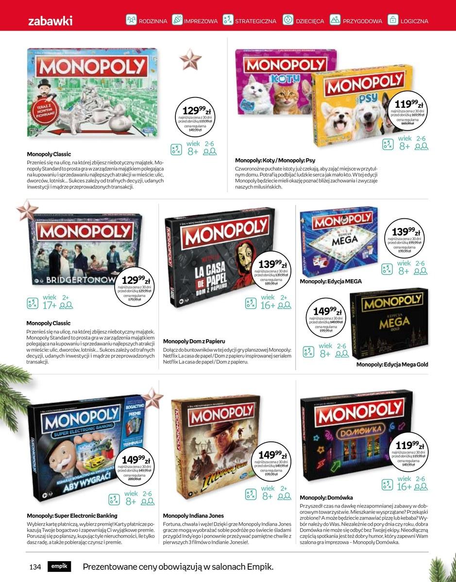 Gazetka promocyjna empik str. 134