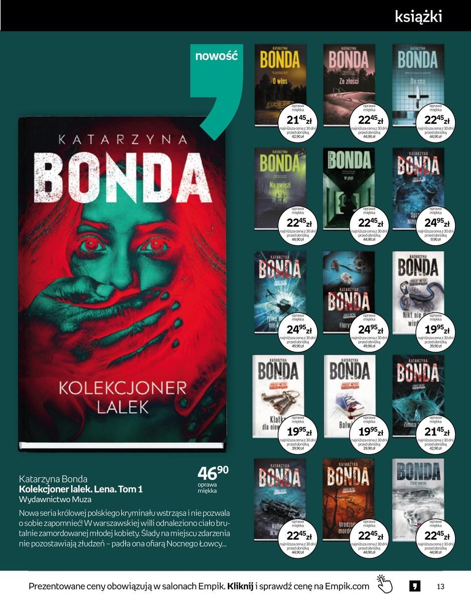 Gazetka promocyjna empik str. 13