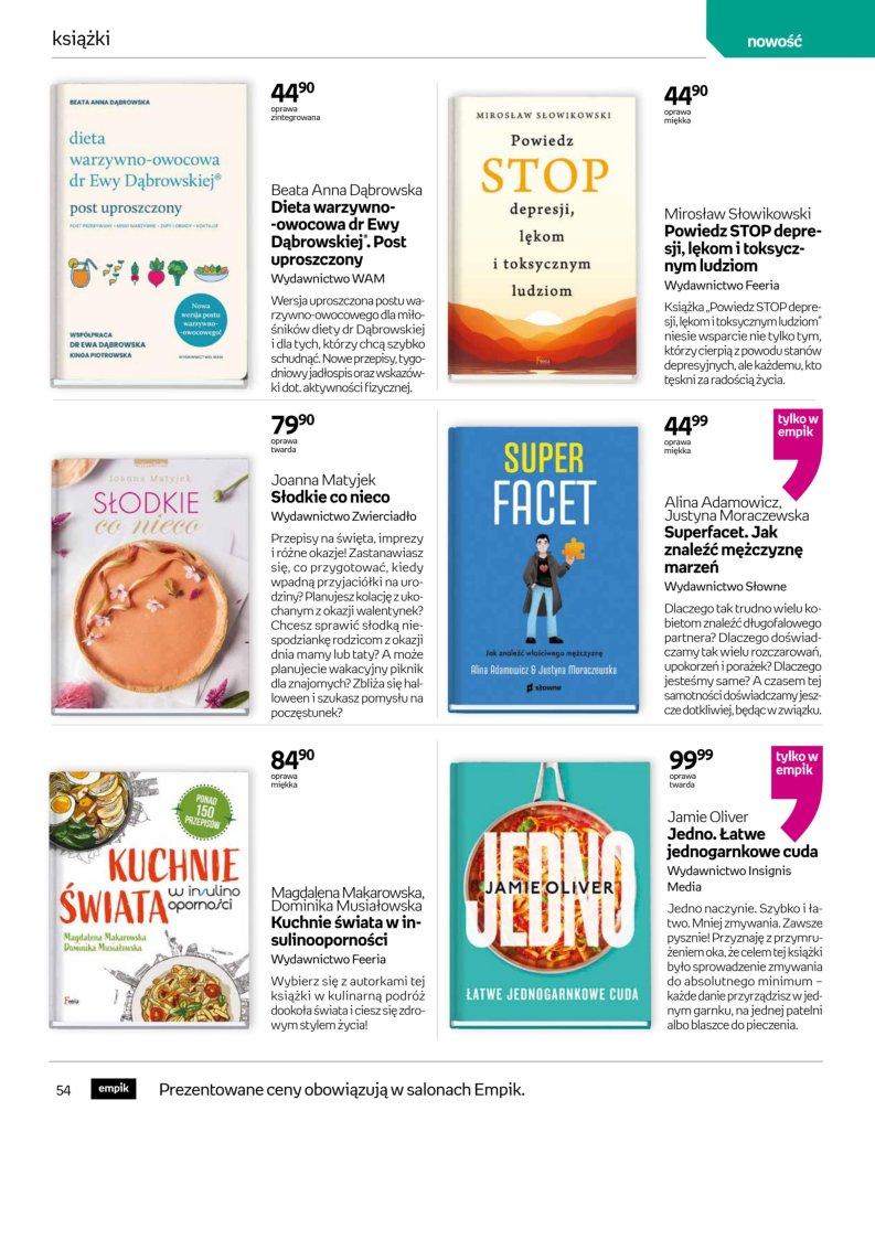 Gazetka promocyjna empik str. 54