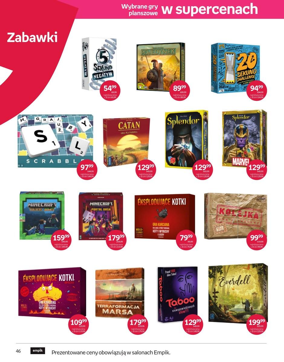 Gazetka promocyjna empik str. 46