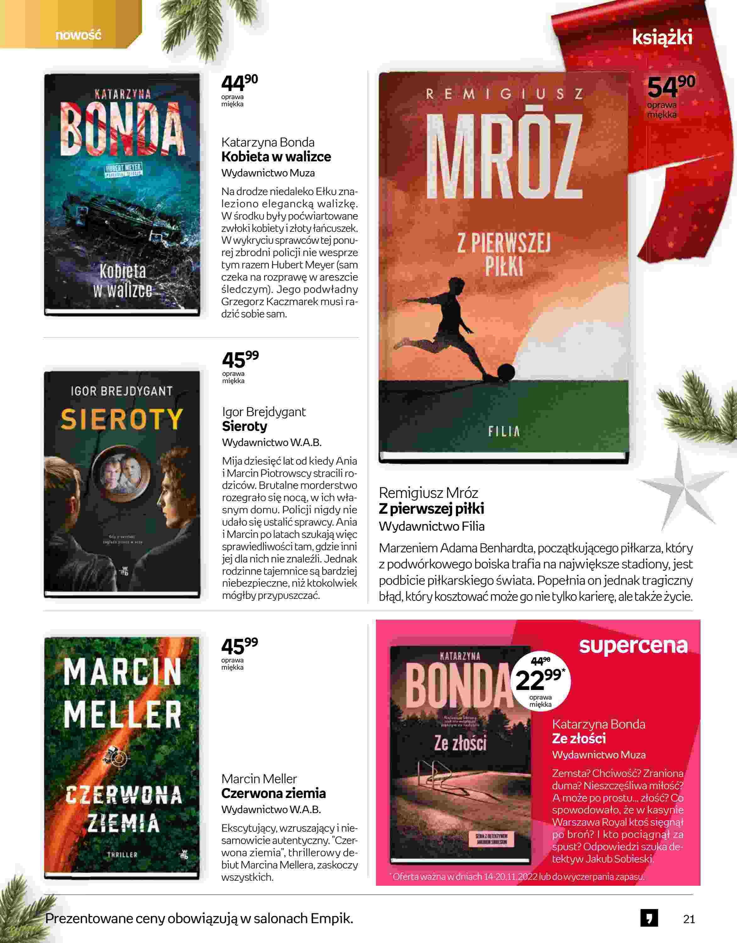 Gazetka promocyjna empik str. 21
