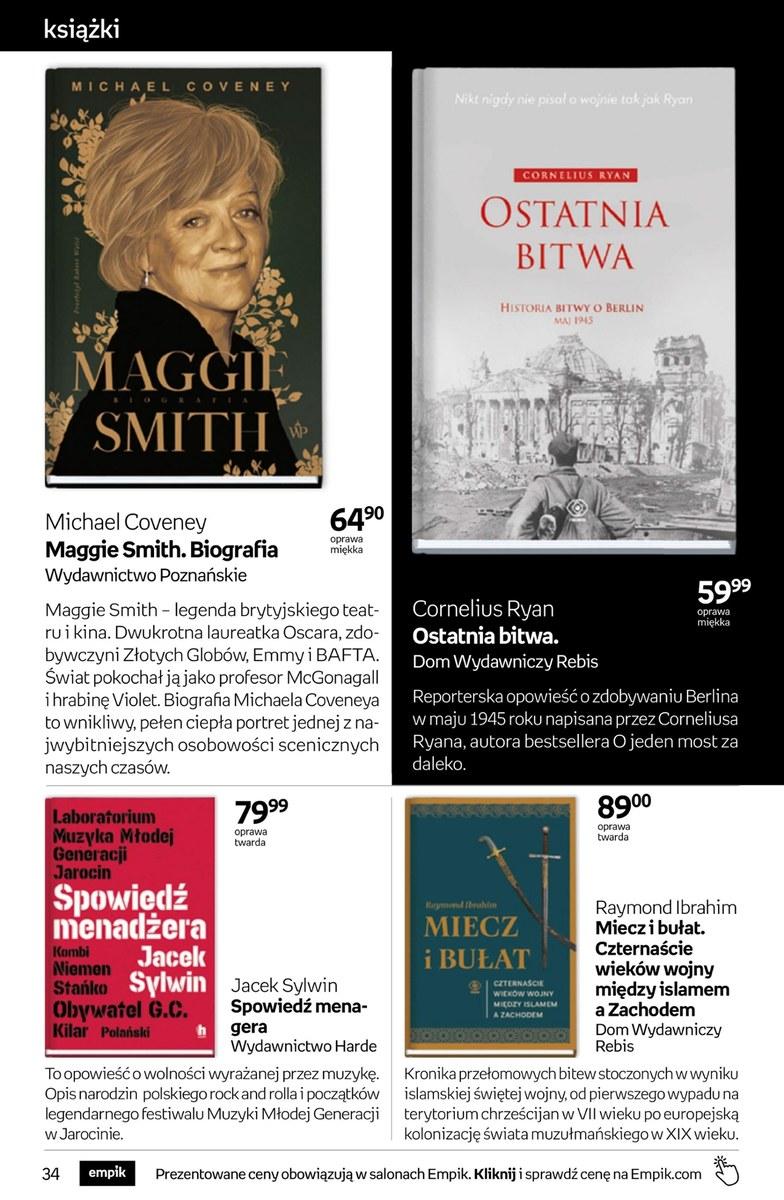 Gazetka promocyjna empik str. 34