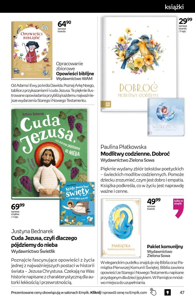 Gazetka promocyjna empik str. 47