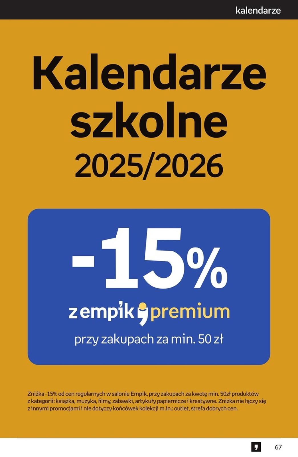 Gazetka promocyjna empik str. 67