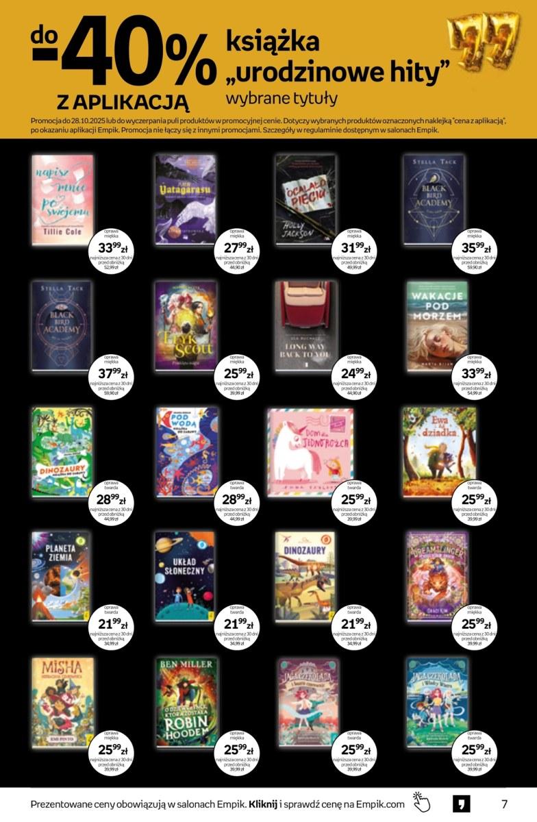 Gazetka promocyjna empik str. 7
