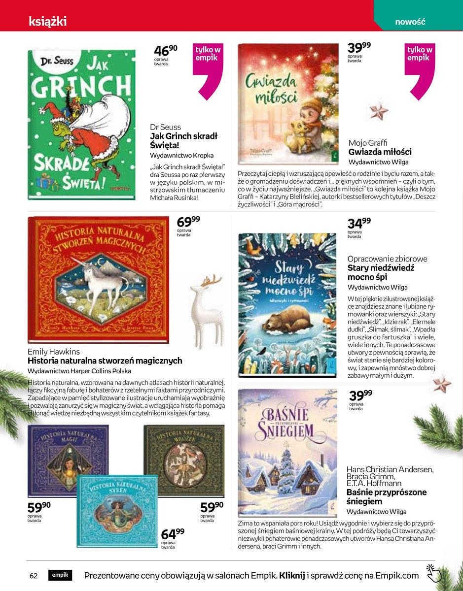 Gazetka promocyjna empik str. 62