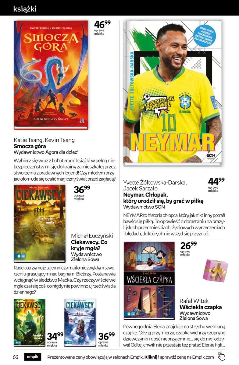 Gazetka promocyjna empik str. 66