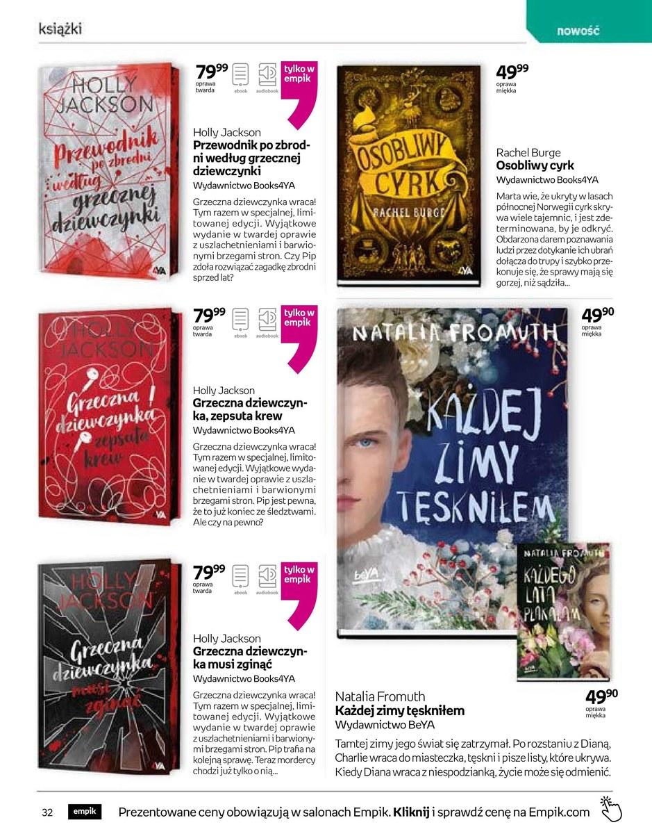 Gazetka promocyjna empik str. 32
