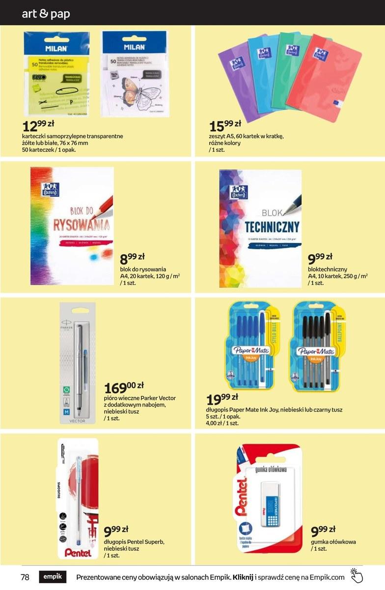 Gazetka promocyjna empik str. 78