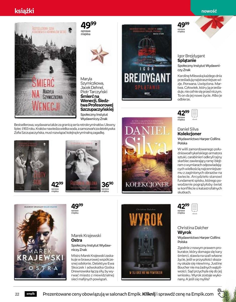 Gazetka promocyjna empik str. 22
