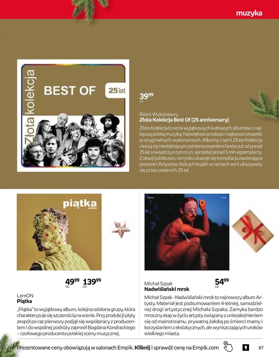 Gazetka promocyjna empik str. 87