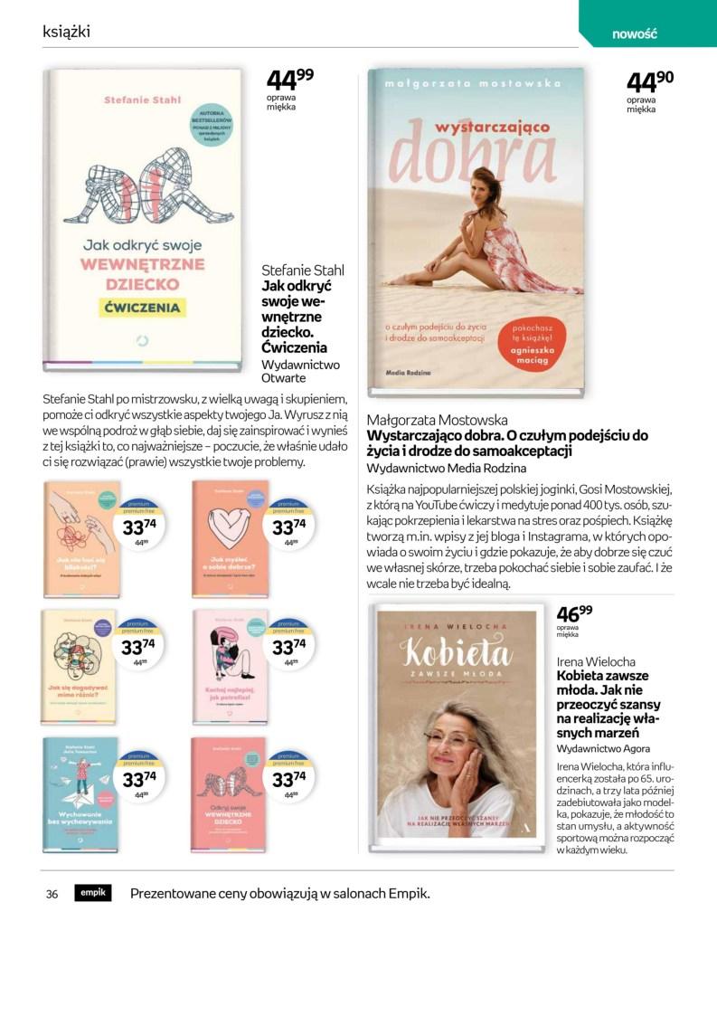 Gazetka promocyjna empik str. 36