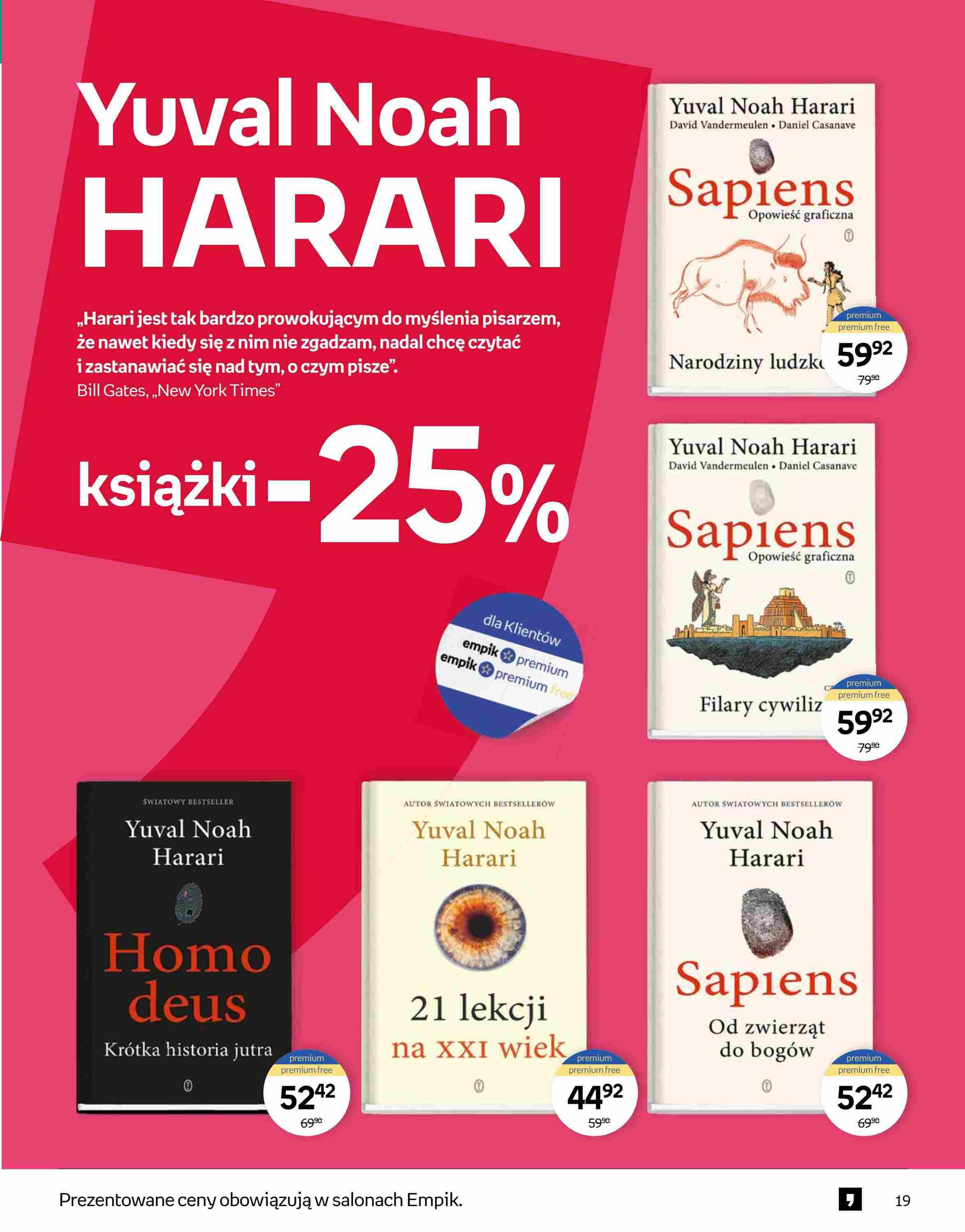 Gazetka promocyjna empik str. 19