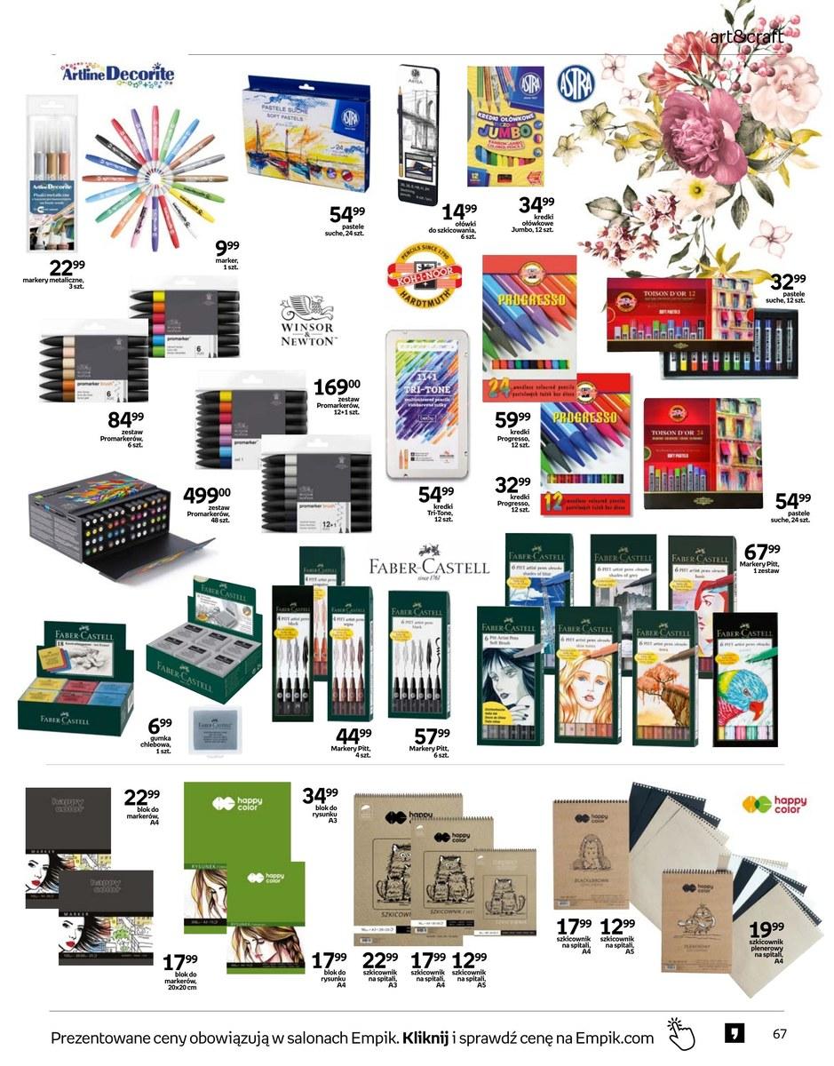 Gazetka promocyjna empik str. 67