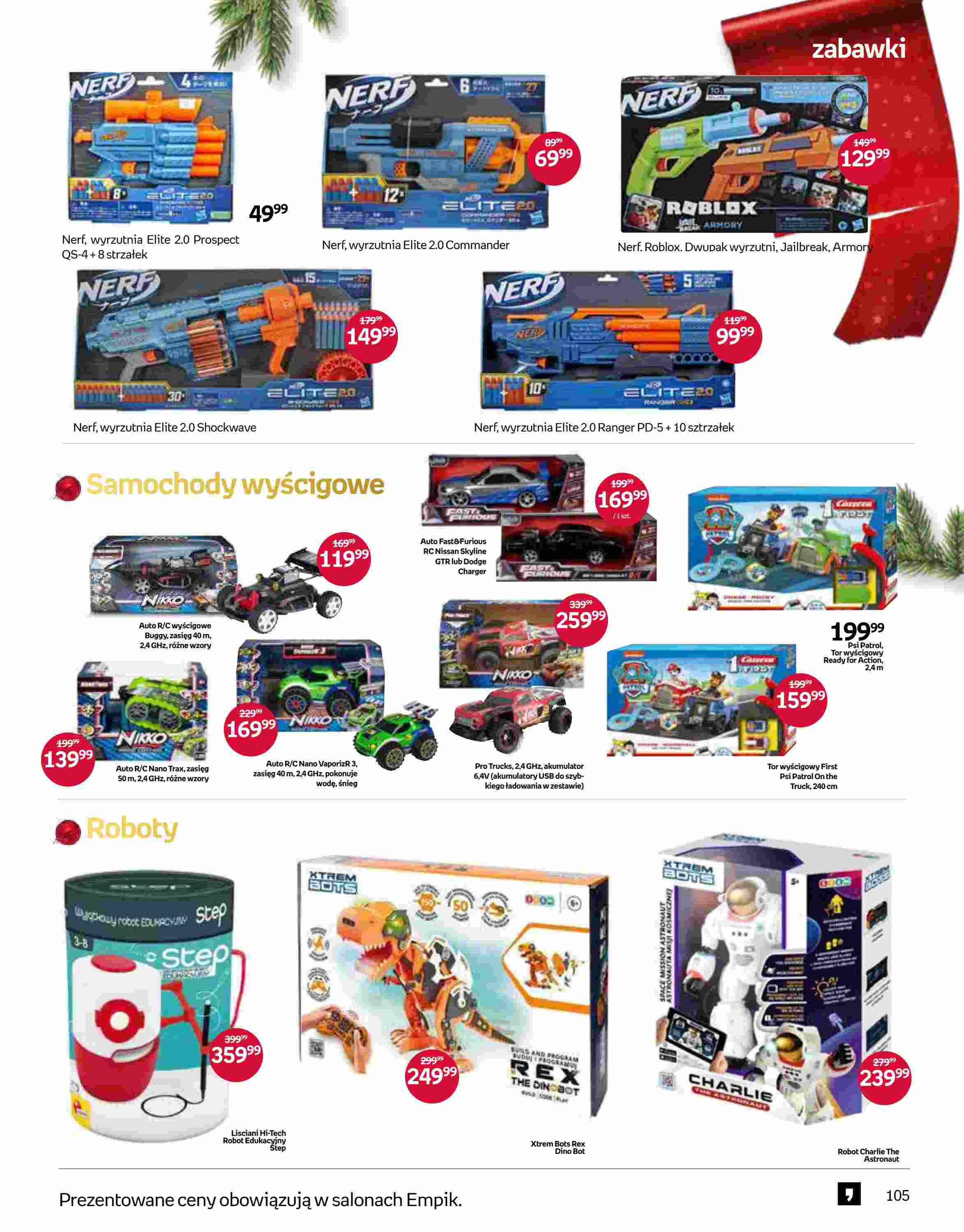 Gazetka promocyjna empik str. 105