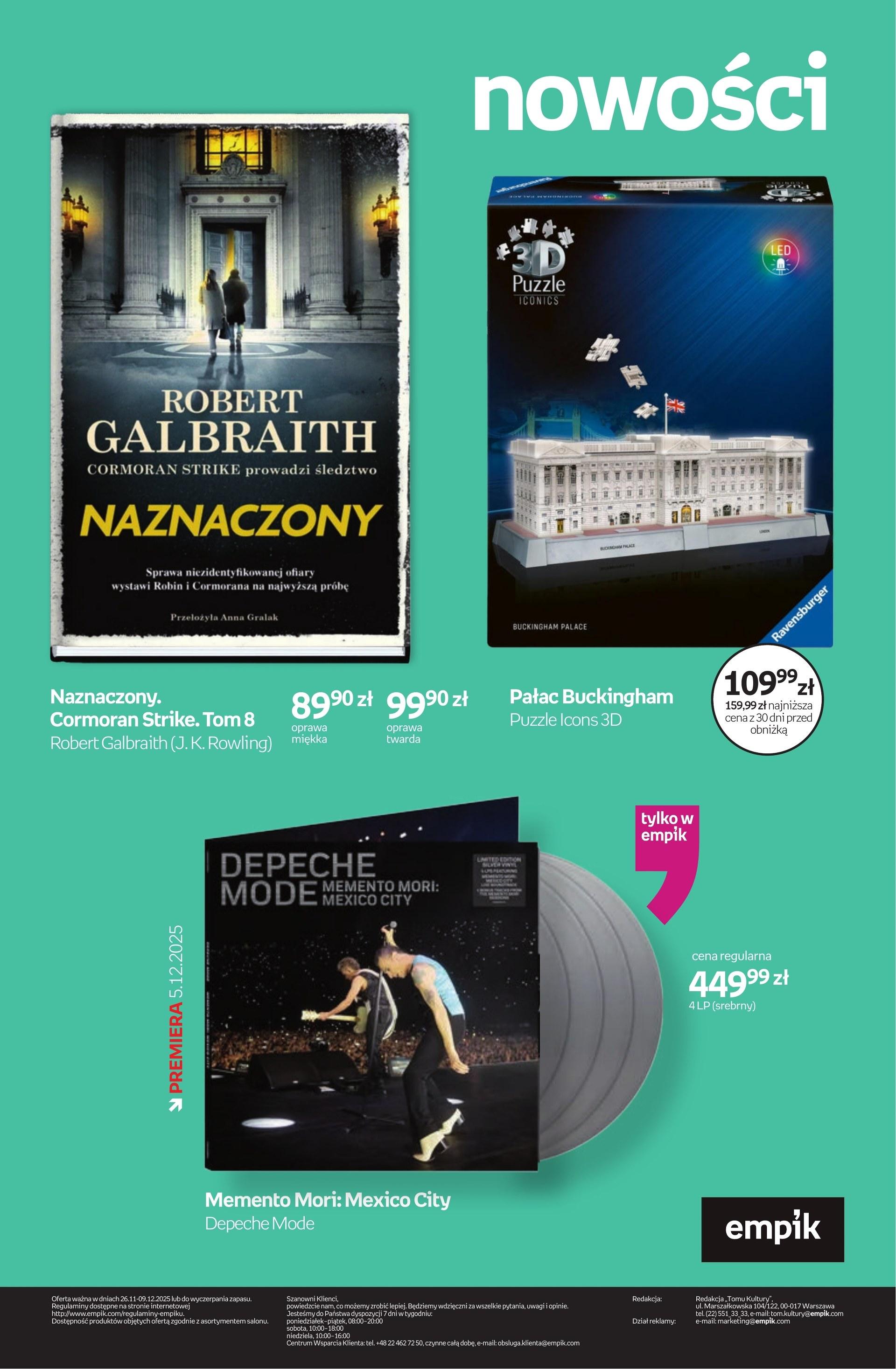 Gazetka promocyjna empik str. 208