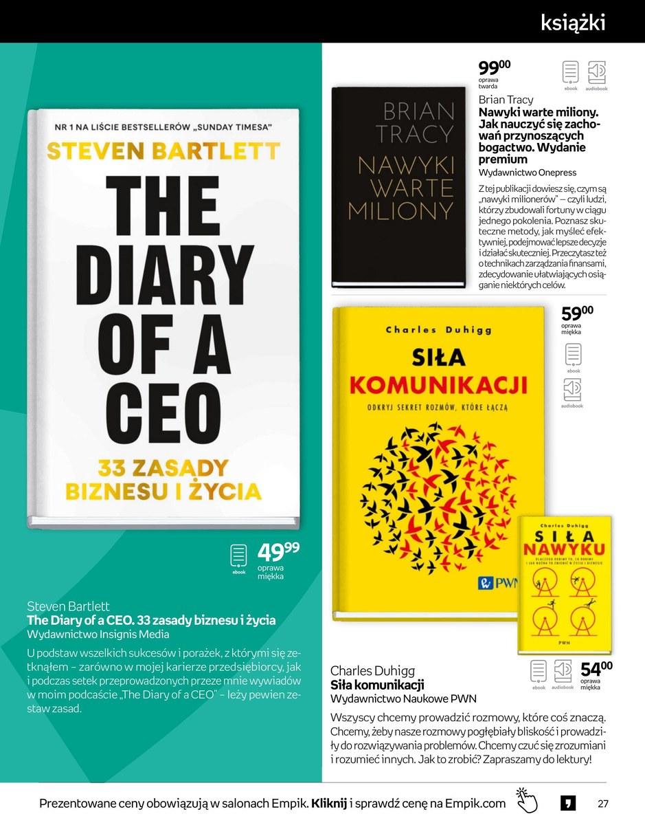 Gazetka promocyjna empik str. 27
