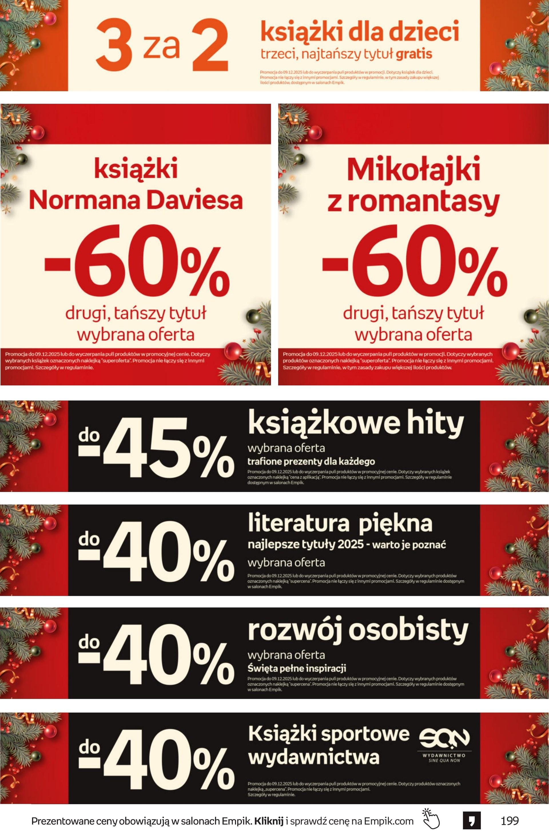 Gazetka promocyjna empik str. 199