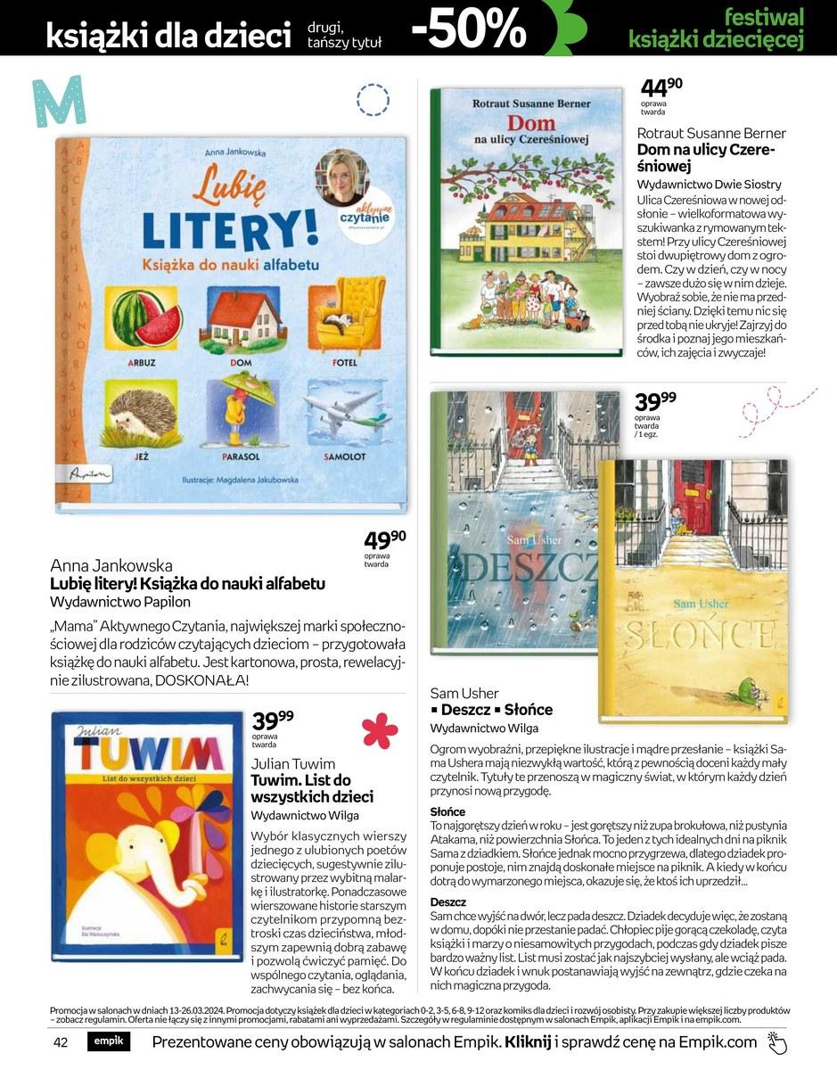 Gazetka promocyjna empik str. 42