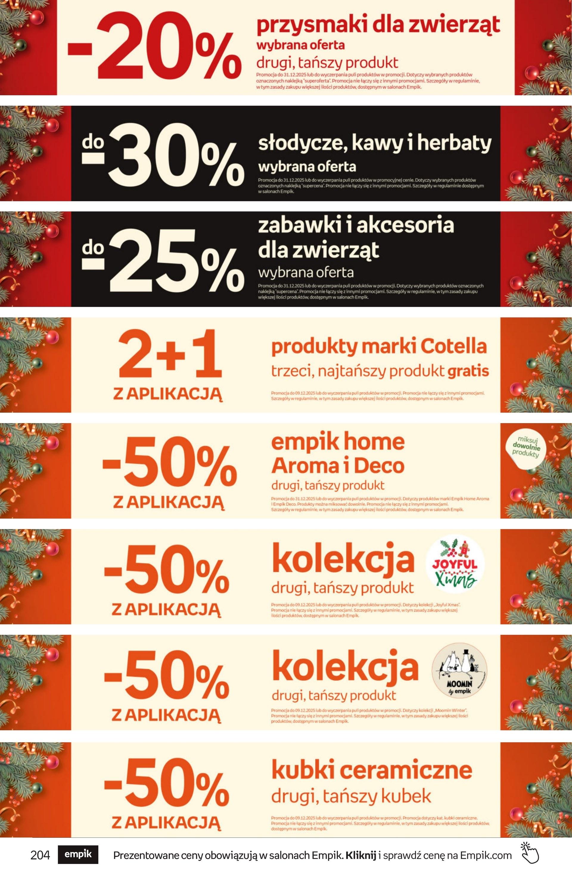 Gazetka promocyjna empik str. 204