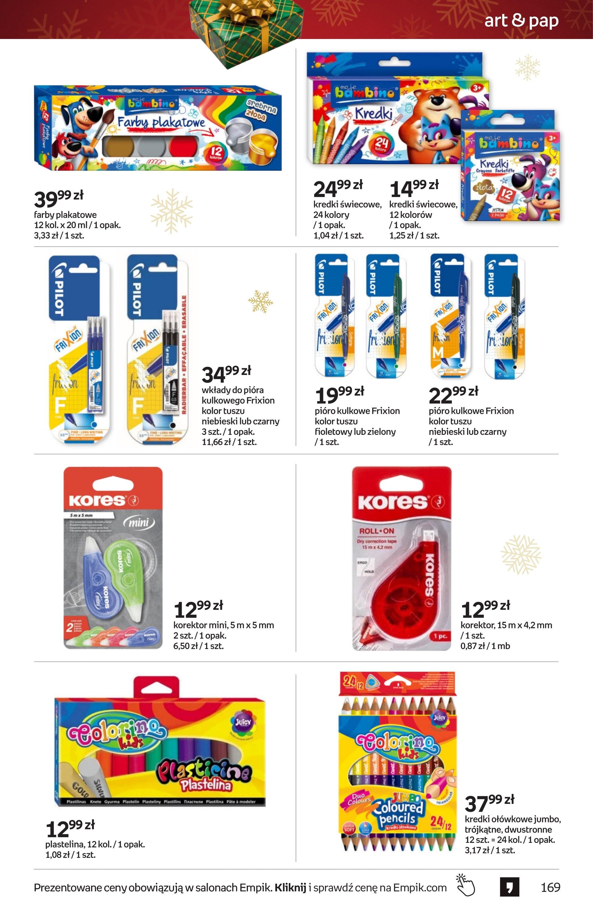 Gazetka promocyjna empik str. 169