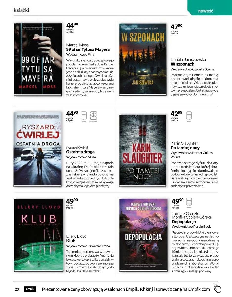 Gazetka promocyjna empik str. 20
