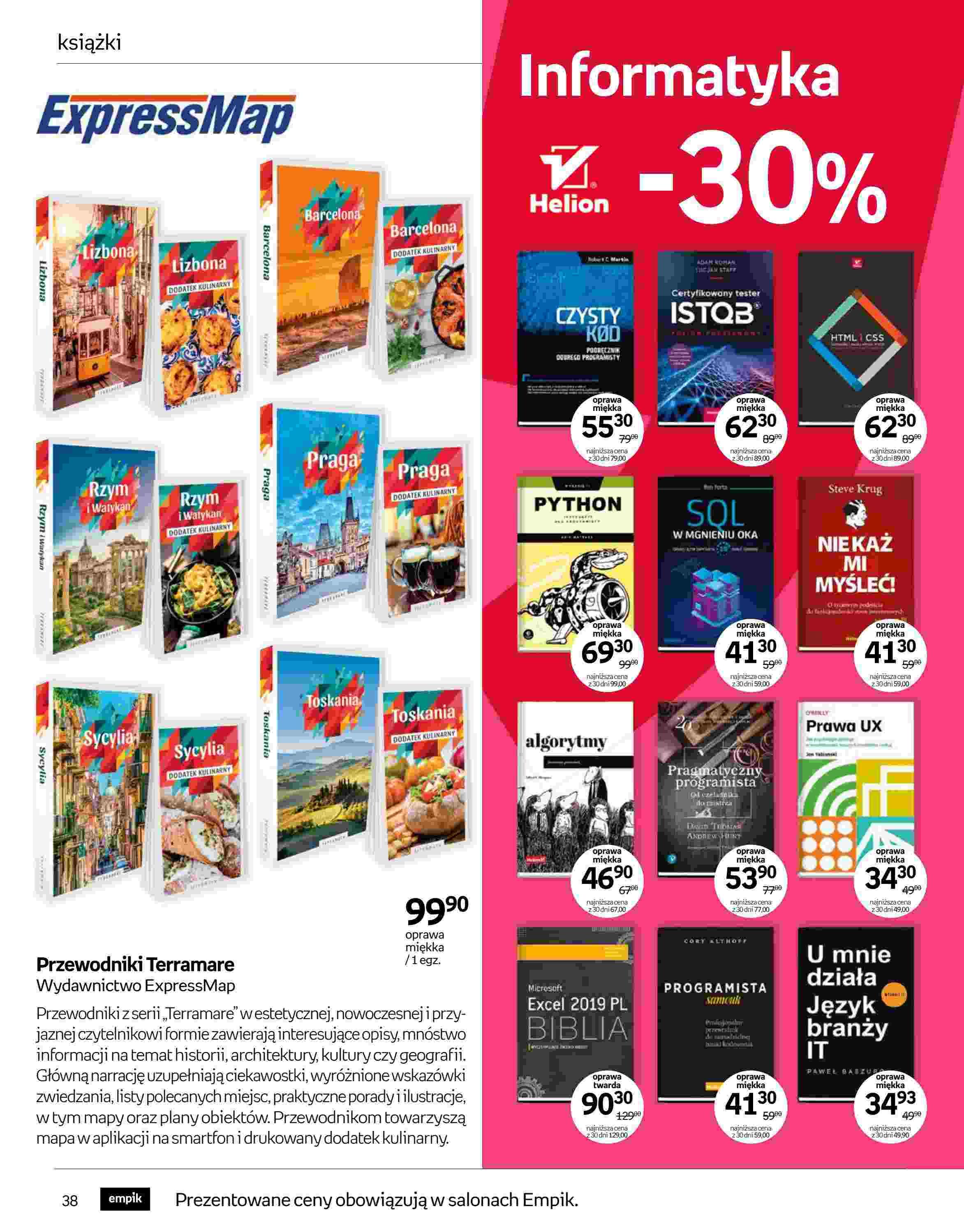 Gazetka promocyjna empik str. 38
