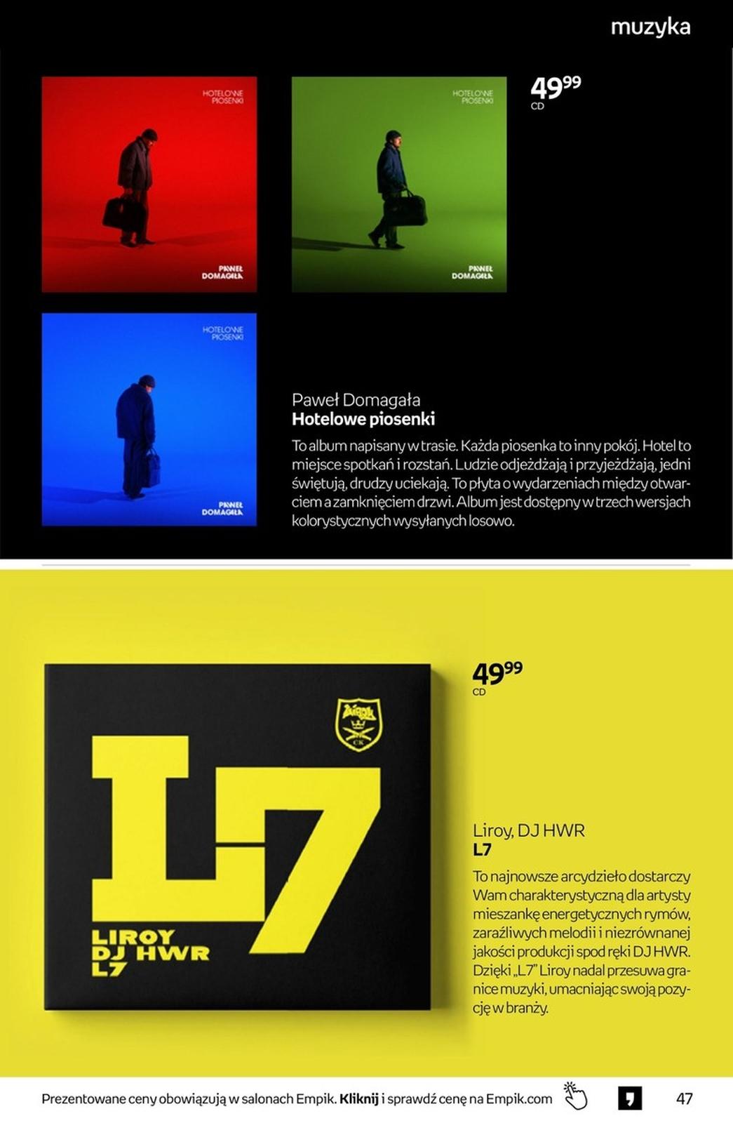 Gazetka promocyjna empik str. 47