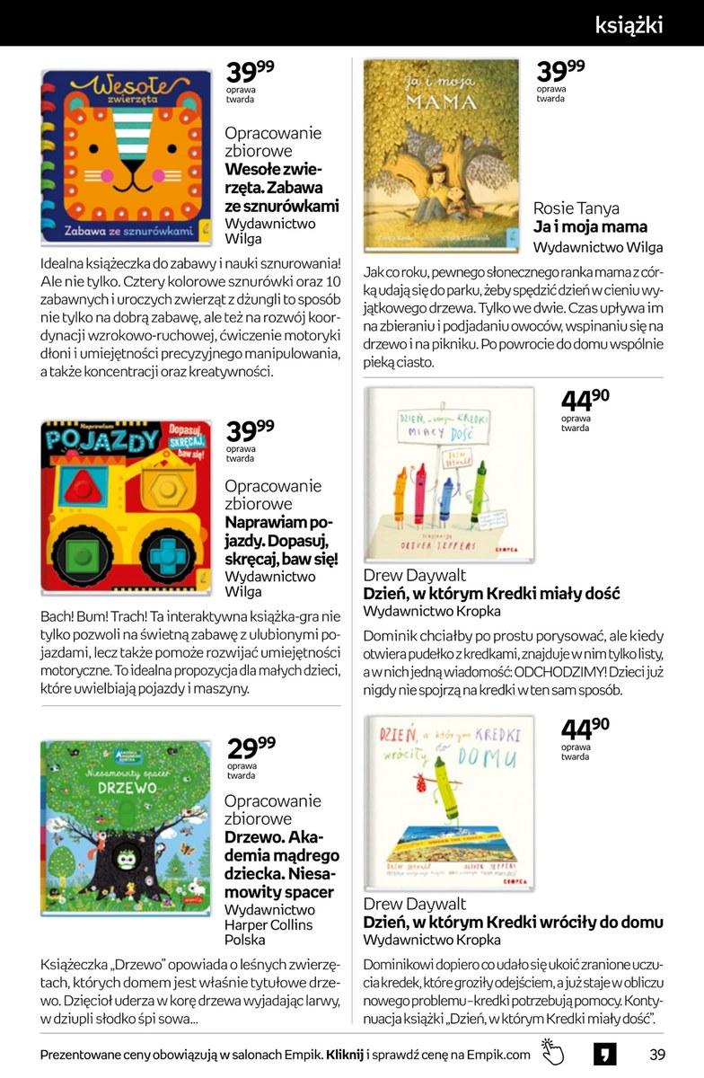 Gazetka promocyjna empik str. 39
