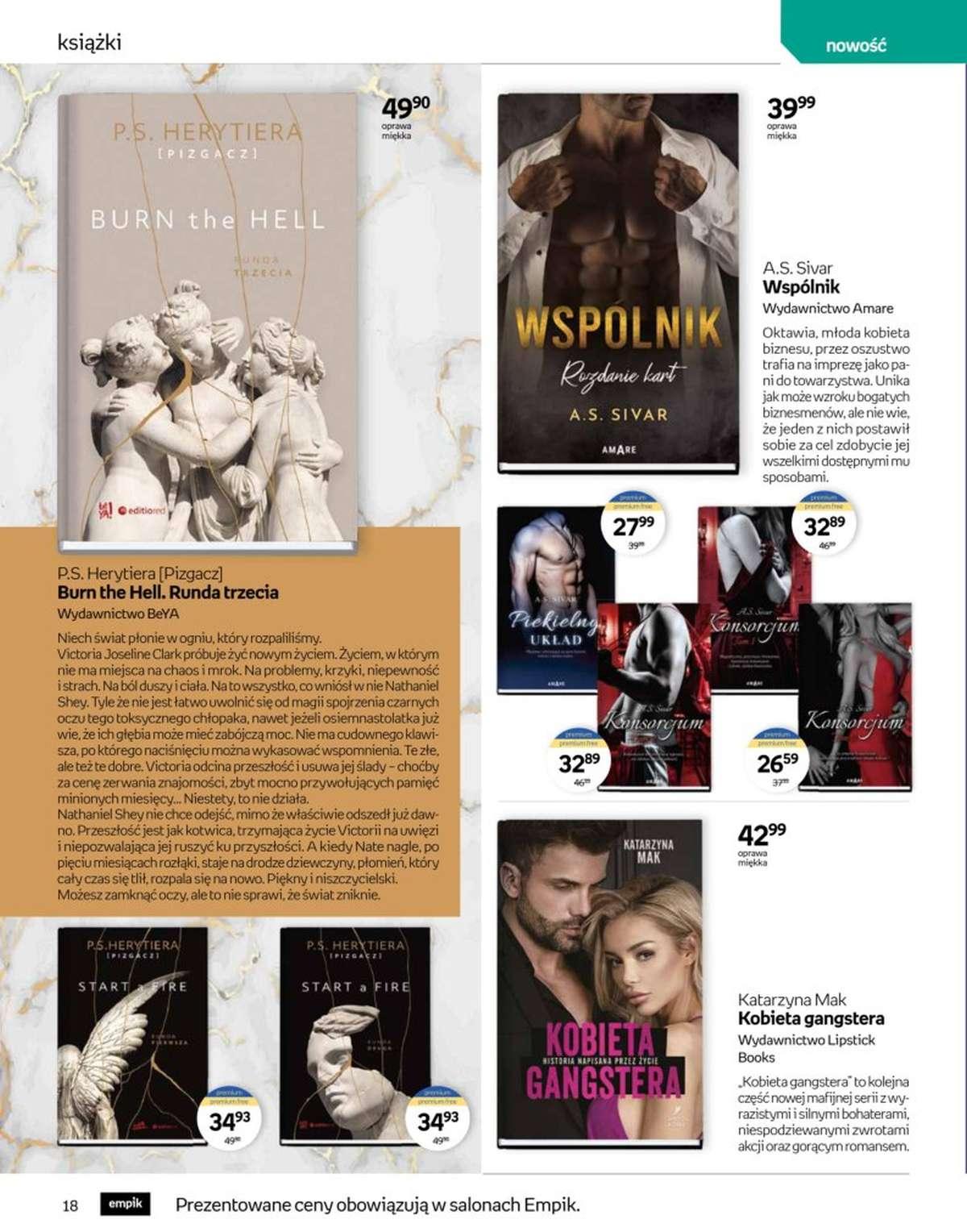 Gazetka promocyjna empik str. 18