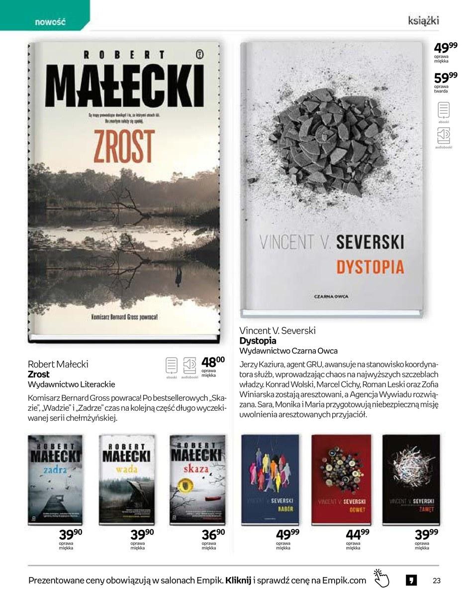 Gazetka promocyjna empik str. 23
