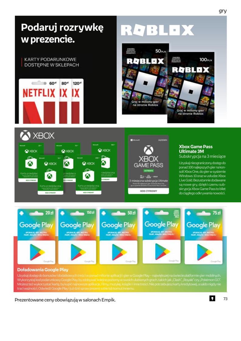 Gazetka promocyjna empik str. 75