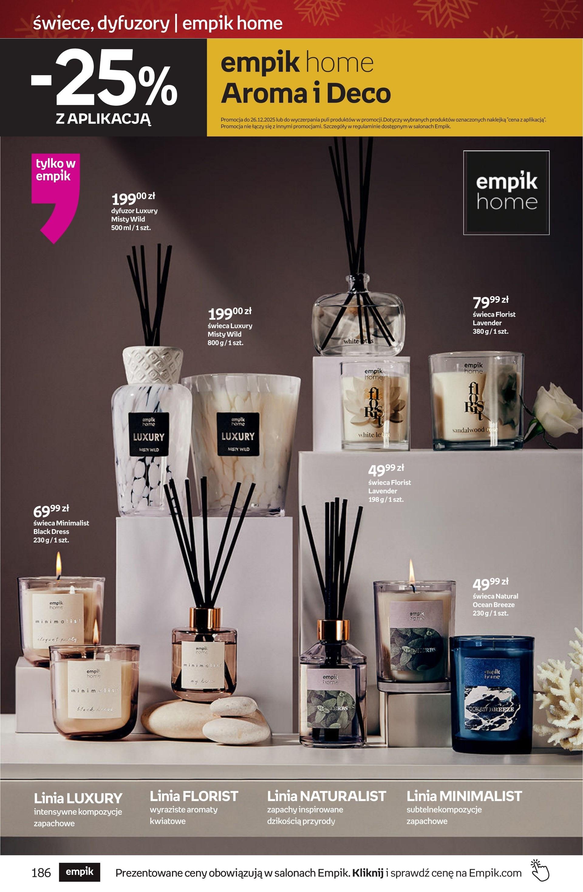 Gazetka promocyjna empik str. 186