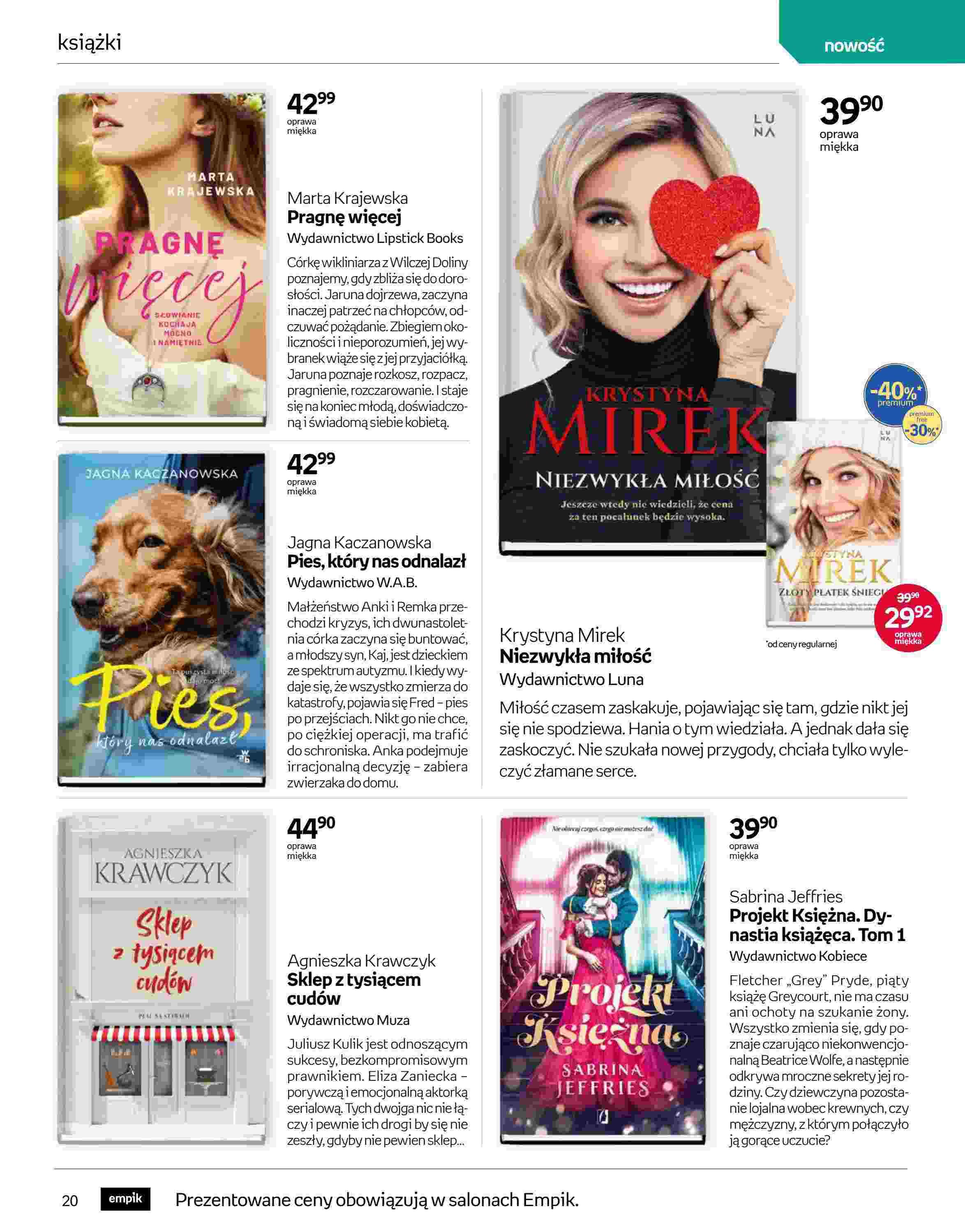 Gazetka promocyjna empik str. 20