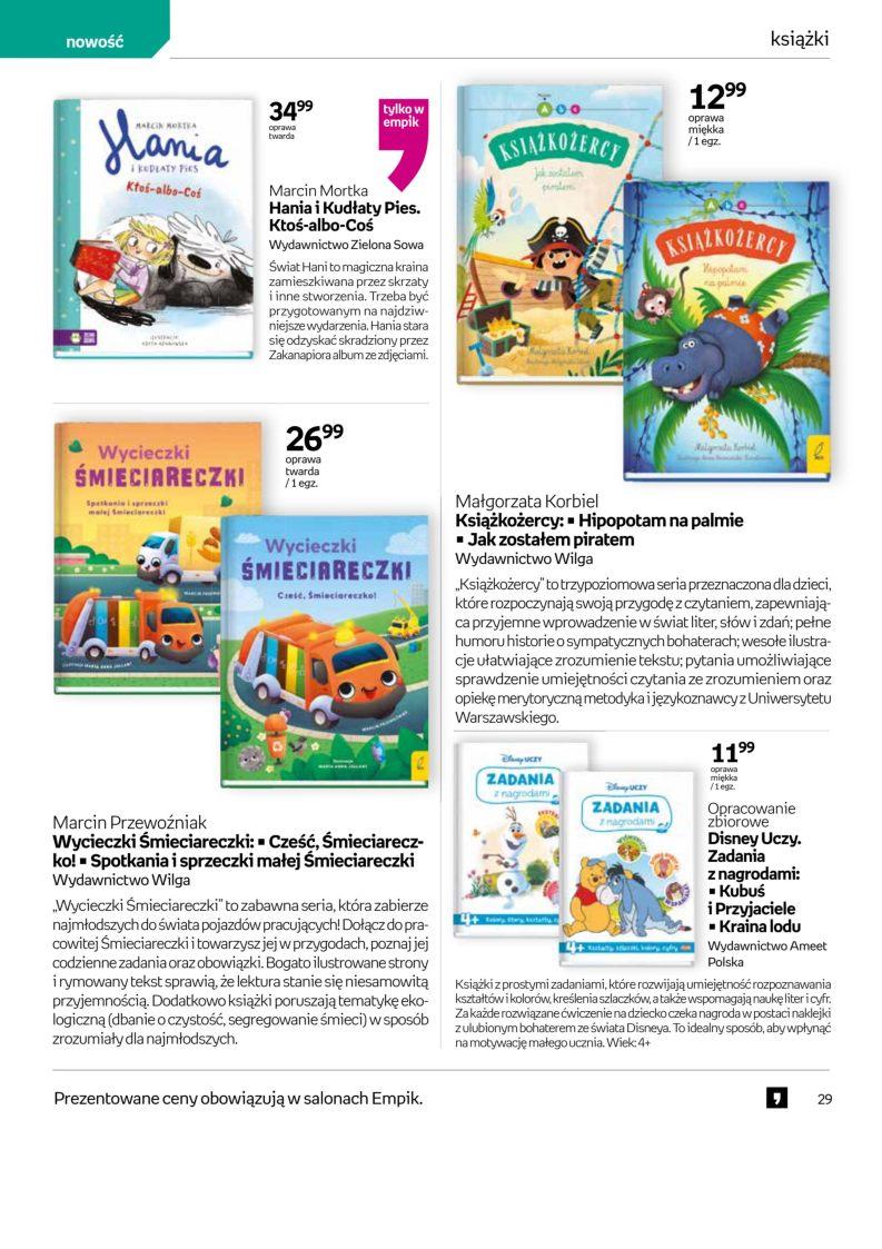 Gazetka promocyjna empik str. 29