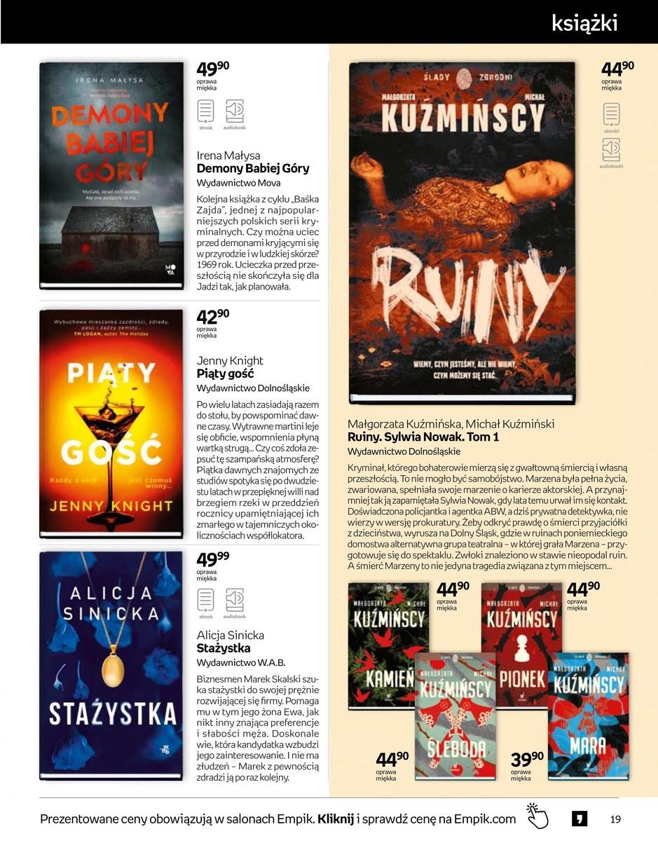 Gazetka promocyjna empik str. 19
