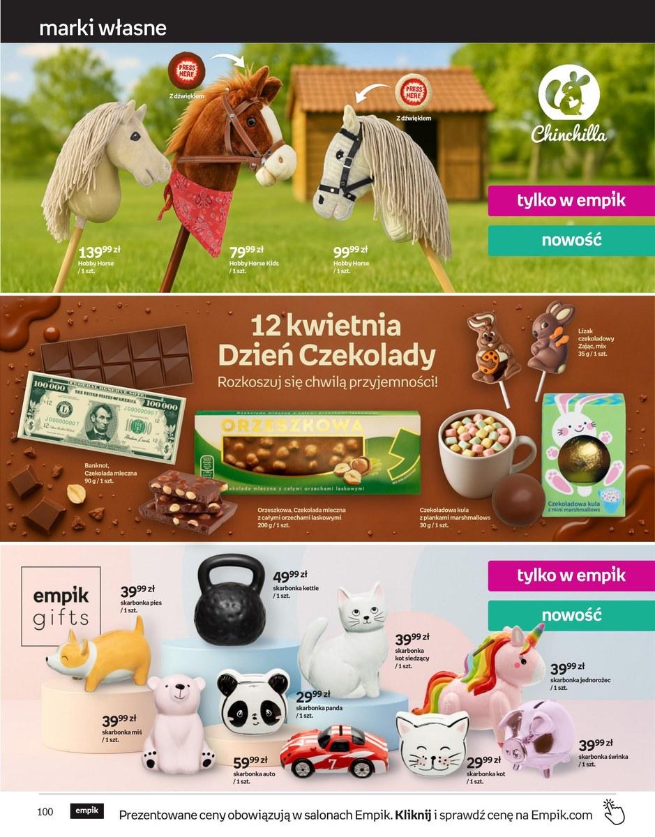 Gazetka promocyjna empik str. 100