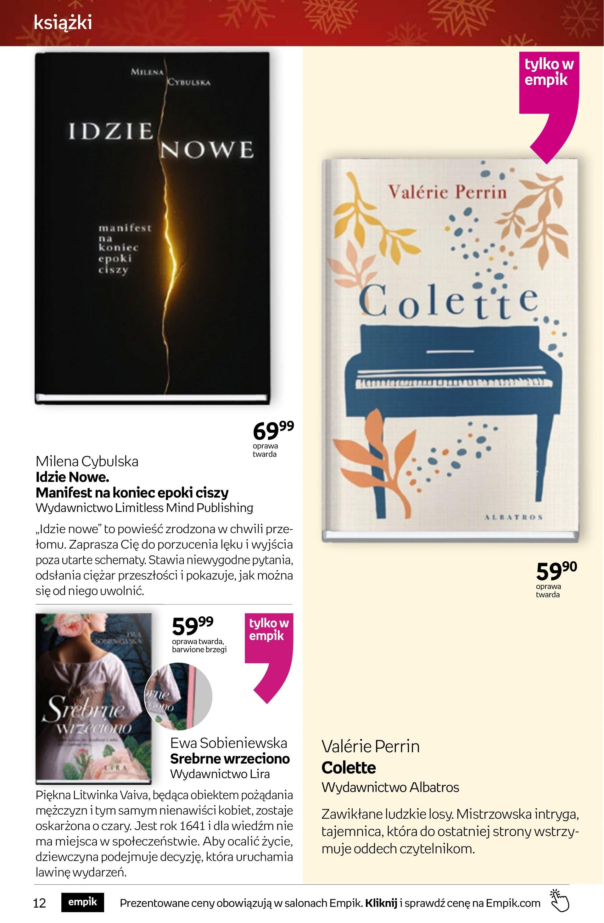 Gazetka promocyjna empik str. 12