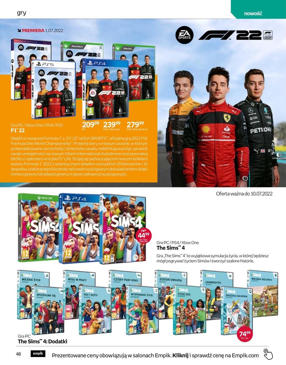 Gazetka promocyjna empik str. 48