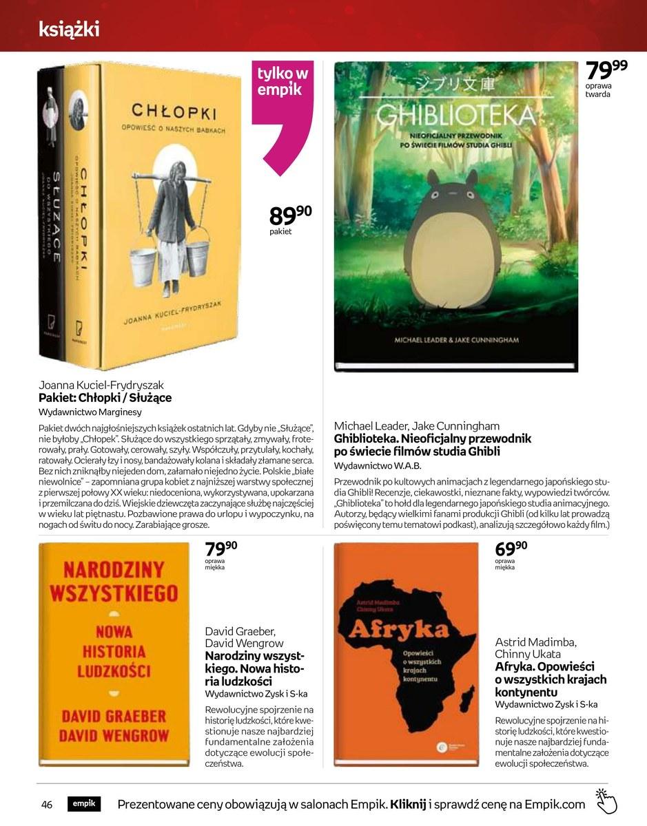 Gazetka promocyjna empik str. 46